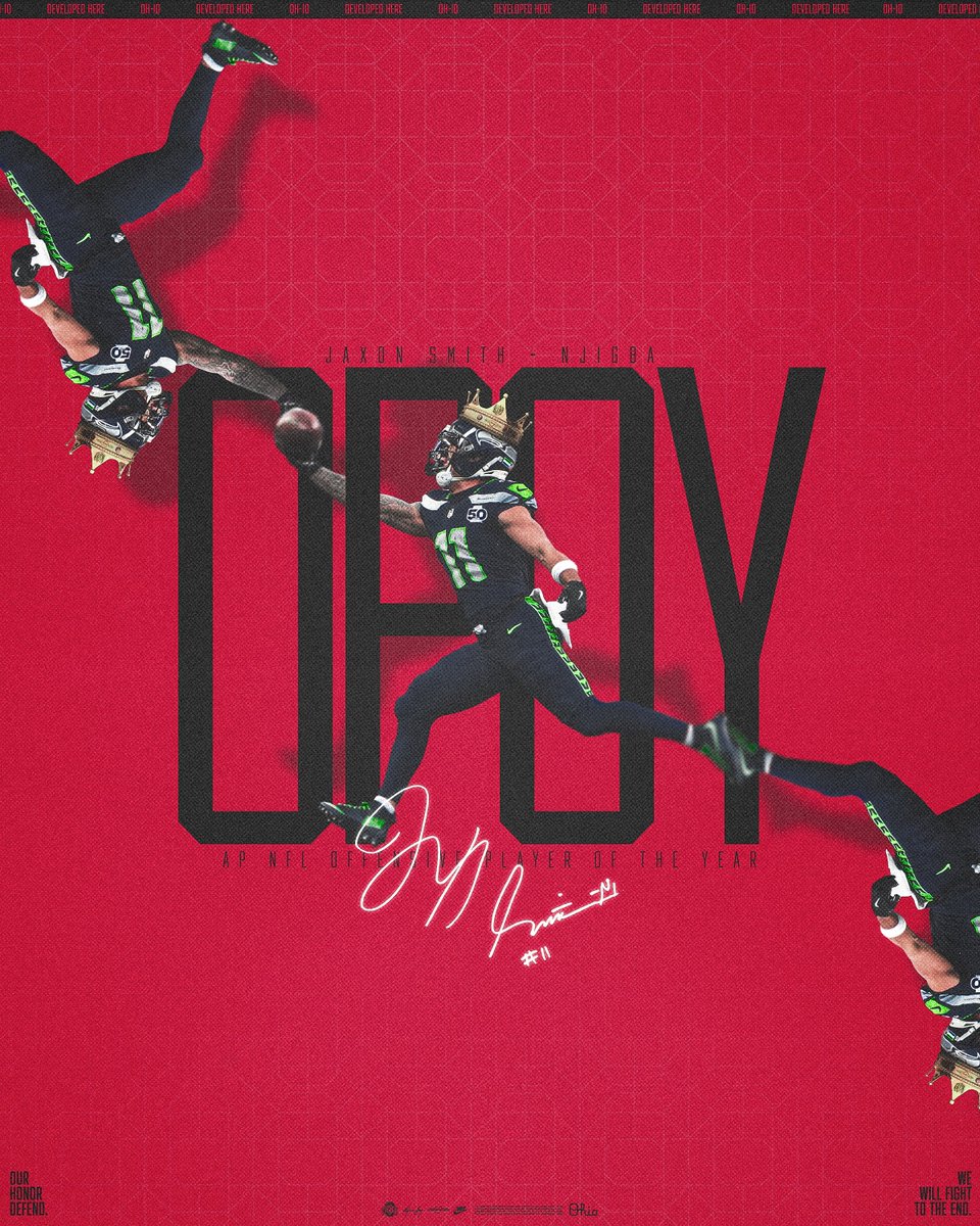 OhioStateFB's tweet image. 𝐀𝐏 𝐎𝐟𝐟𝐞𝐧𝐬𝐢𝐯𝐞 𝐏𝐥𝐚𝐲𝐞𝐫 𝐨𝐟 𝐭𝐡𝐞 𝐘𝐞𝐚𝐫, @jaxon_smith1 🥇⭐️ 
    
#DevelopedHere 🌰