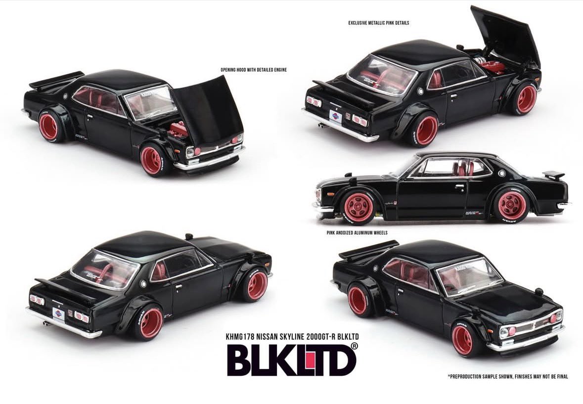 Kaido House is releasing their next BLKLTD car, the Nissan Skyline