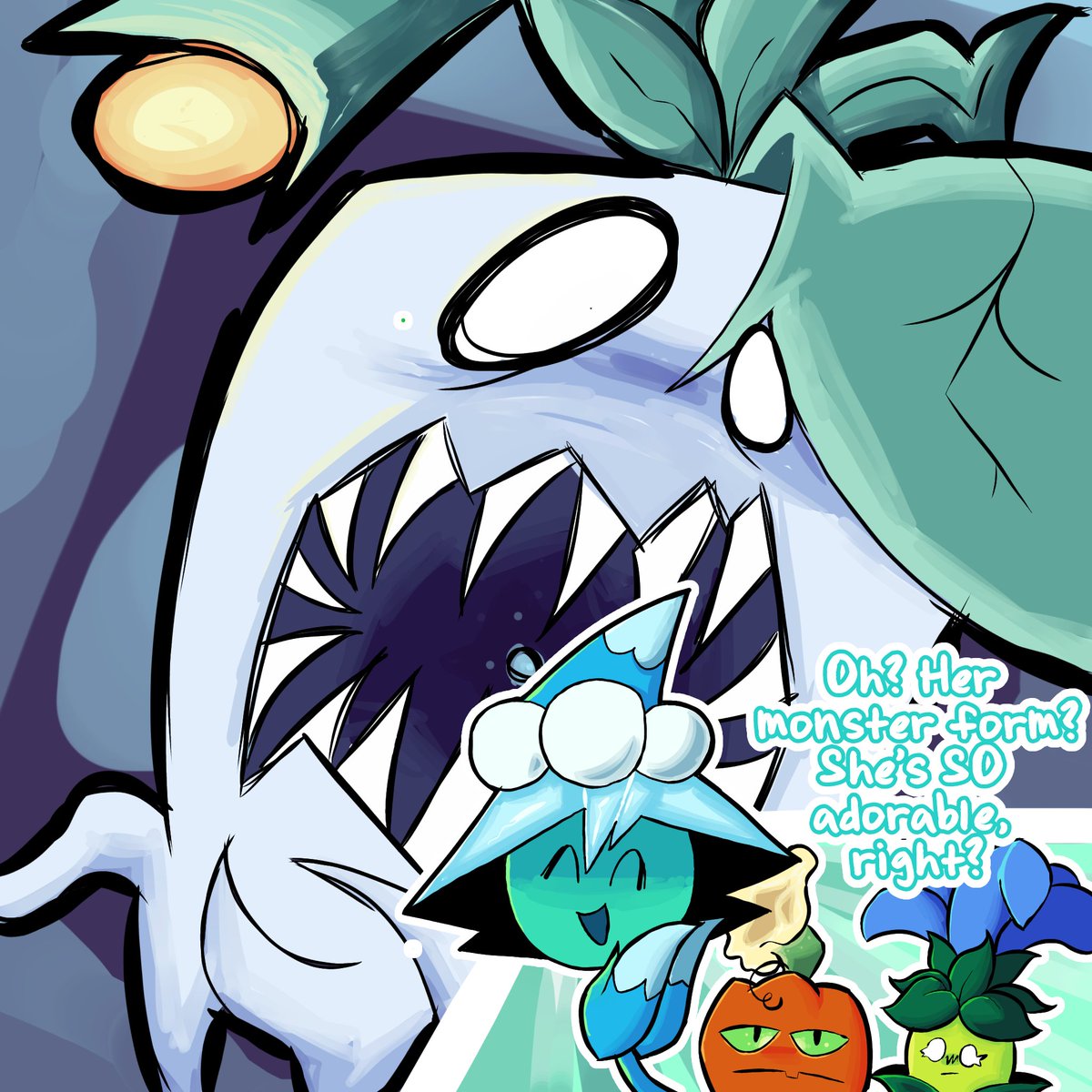 She's cute!

[5/28]
#pvz #winterghoul