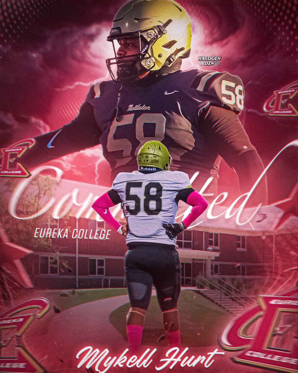 MykellHurt759's tweet image. first i wanna start off by thanking the coaching staff for believing in me and guiding me throughout this journey. With that being said i’m excited to announce my commitment to Eureka College Football!!🏈@TheRedZoneCoach @EC_RedDevils