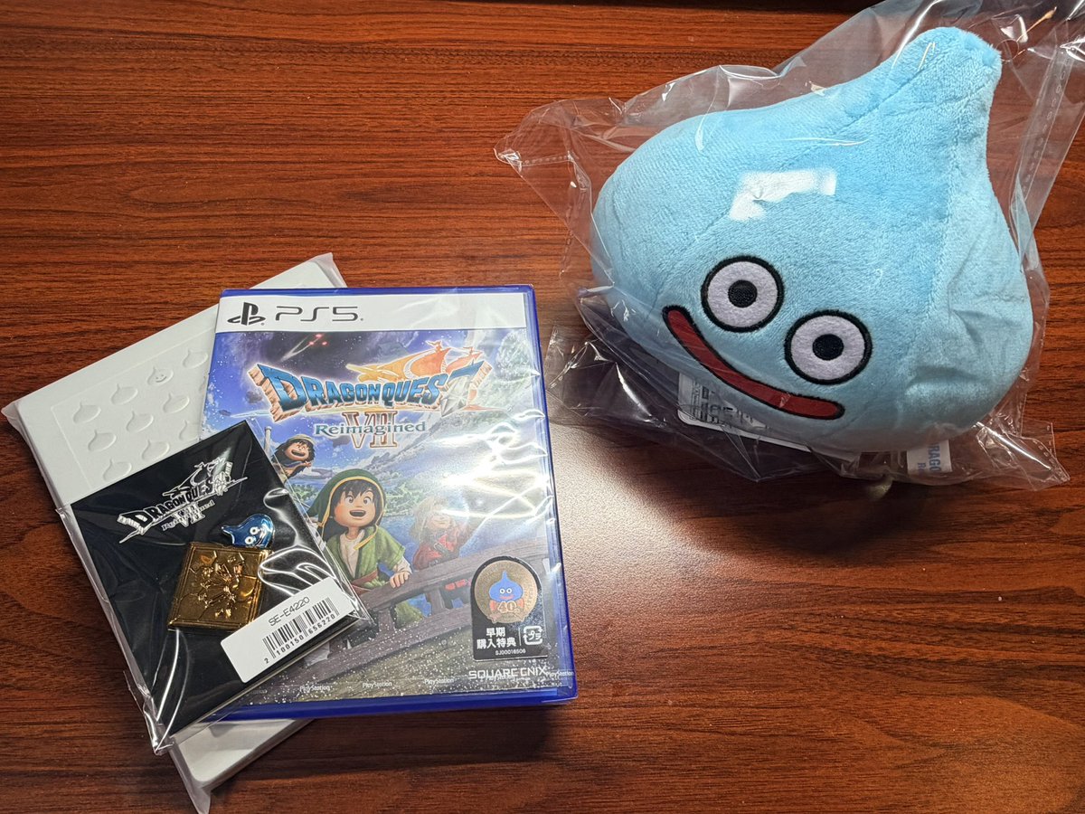 届いた！ いざ冒険へ⛵️ #ドラクエ7リイマジンド #ドラクエVII