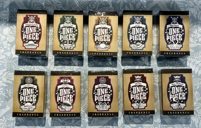 おすすめ商品】 ONE PIECE フレグランス ルフィ/ゾロ/ナミ/サンジ
