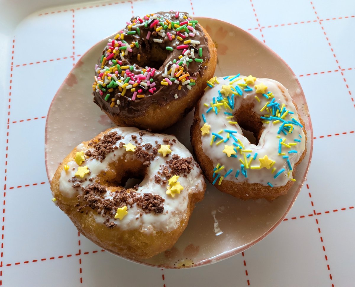 作った🍩 つぐちゃんドーナツだよ