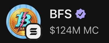 cryptosignalz's tweet photo. $BFS reached 124 million dollars in market cap 💰 

We have alerted 🚨 when its below 200k 🤑  it has 148x in under 3 weeks 💰 

Don’t miss pump coin 🚀 alerts join our group link in bio for more alerts cash in the market when it’s hot 🔥

#BFS #SuperBowl￼   #CryptoMarket https://t.co/dmnoOh5CWd