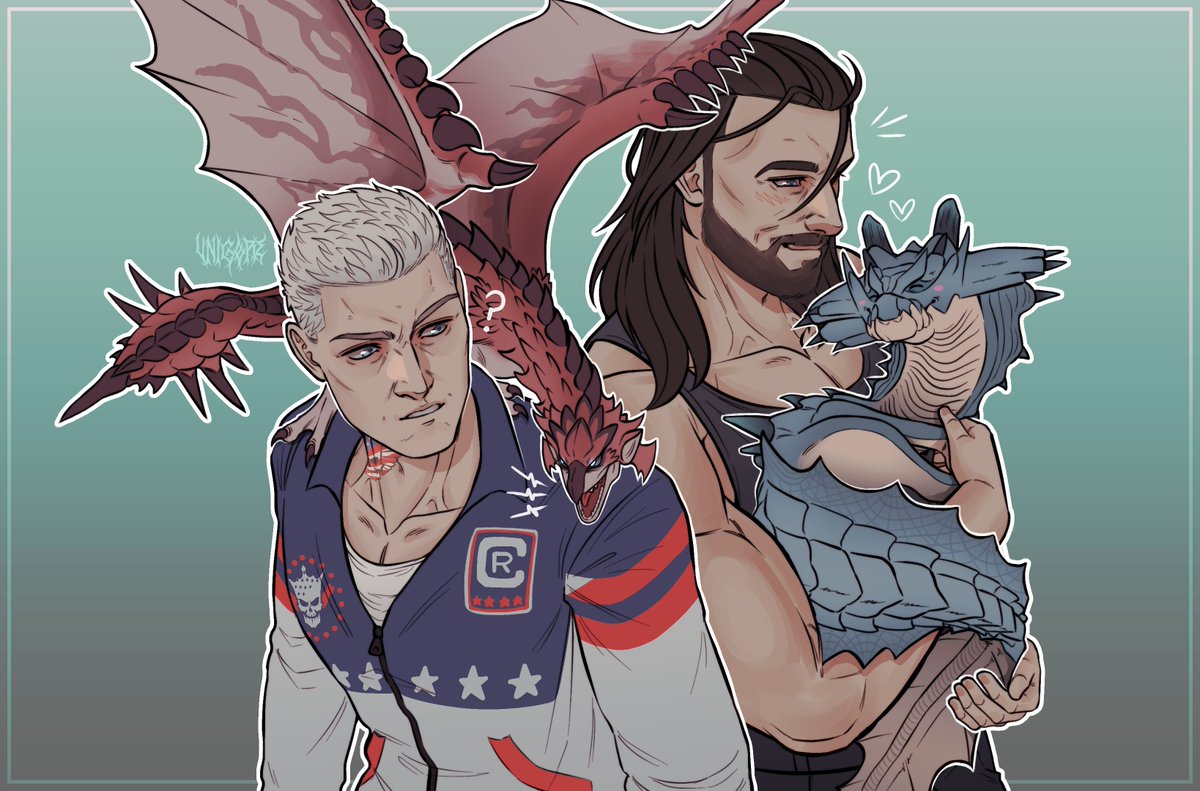 Unexpected companions 🐉