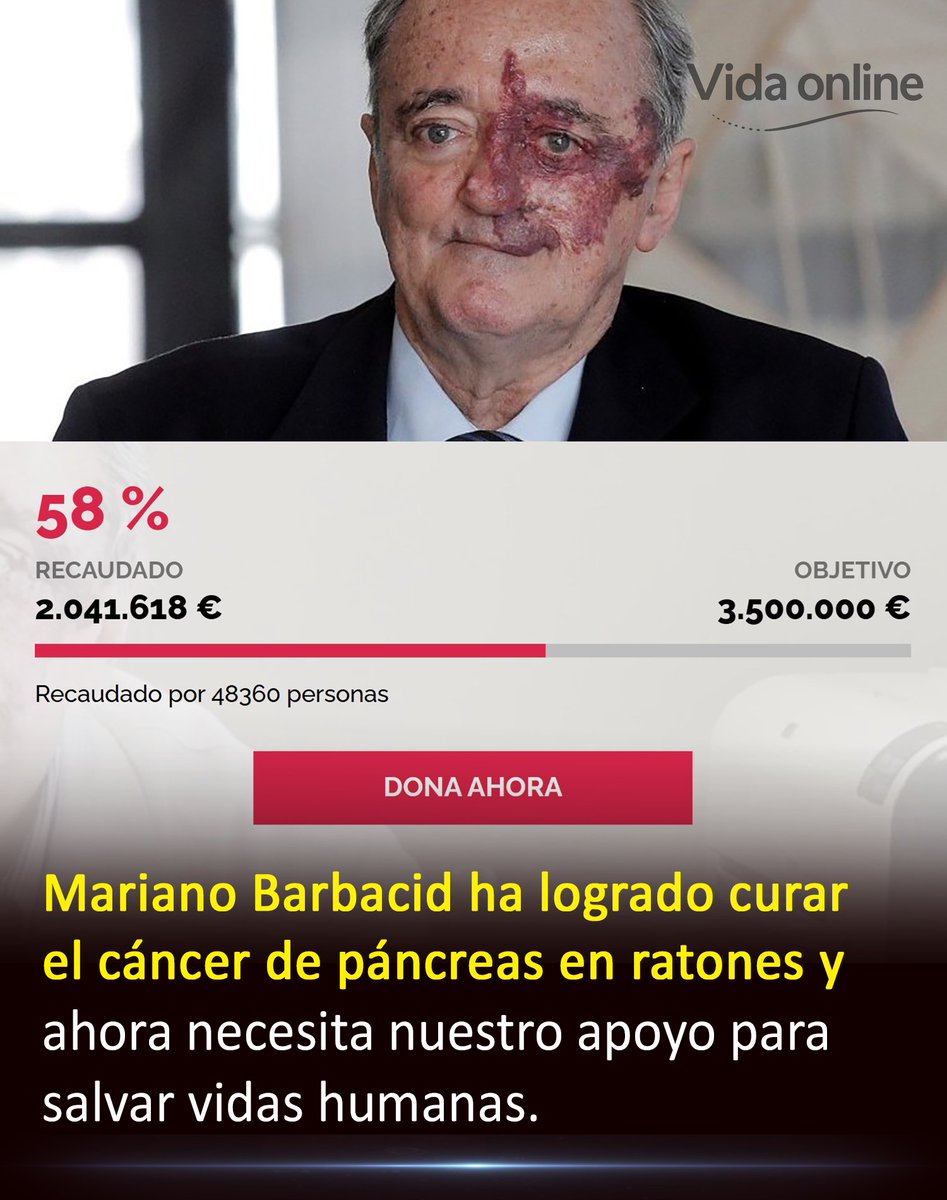 El científico español Mariano Barbacid acaba de cambiar las reglas del juego en la lucha contra el cáncer.

Su equipo del CNIO logró la remisión total del tumor de páncreas en ratones utilizando una innovadora triple terapia.

Esta combinación bloquea tres proteínas clave para el
