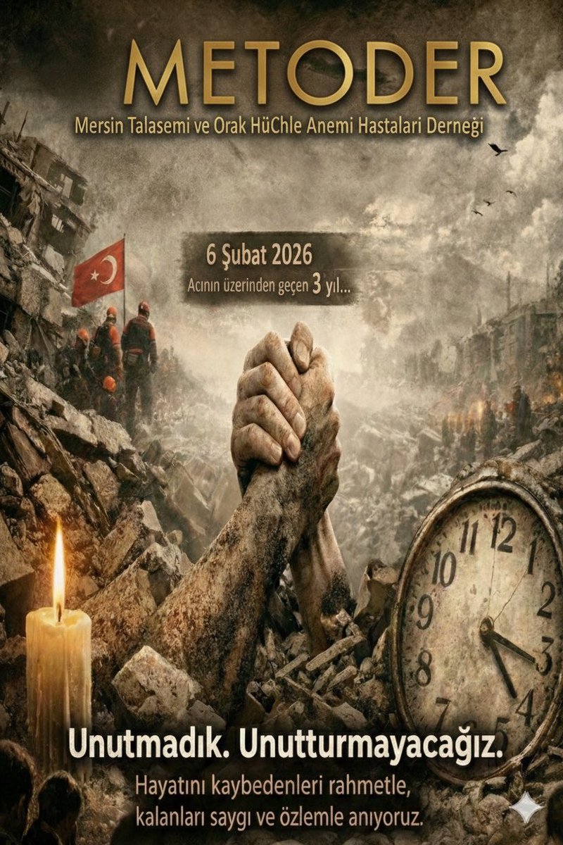 6 Şubat depremlerinin yıl dönümünde; yitirdiğimiz canlarımızı rahmetle anıyor, geride kalanlara sabırlar diliyorum.
Acımız ilk günkü gibi taze, dualarımız bir. Allah milletimize bir daha böyle acılar yaşatmasın.
#6Şubat2023