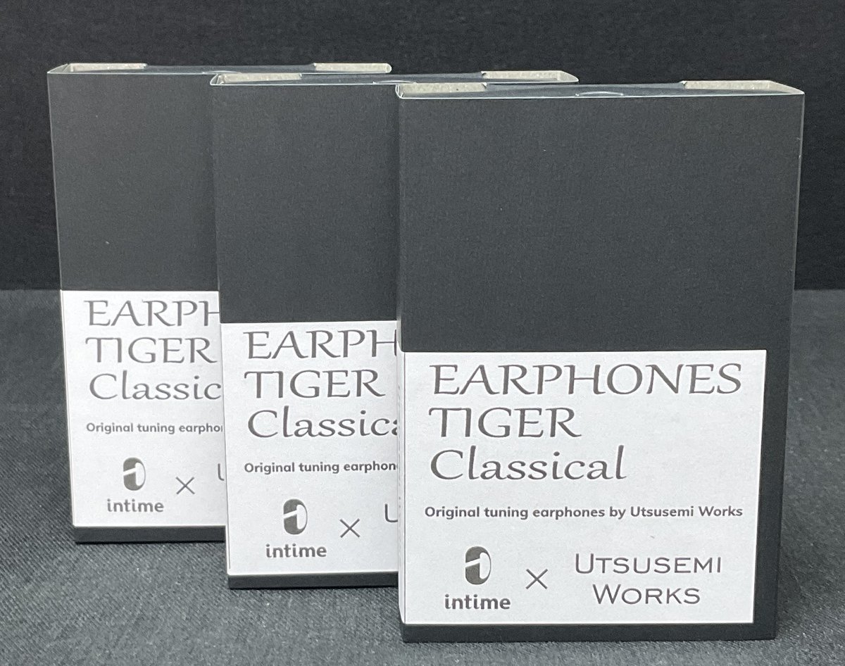 EARPHONES TIGER Classicalも是非ご体験されてください！ こちらも今