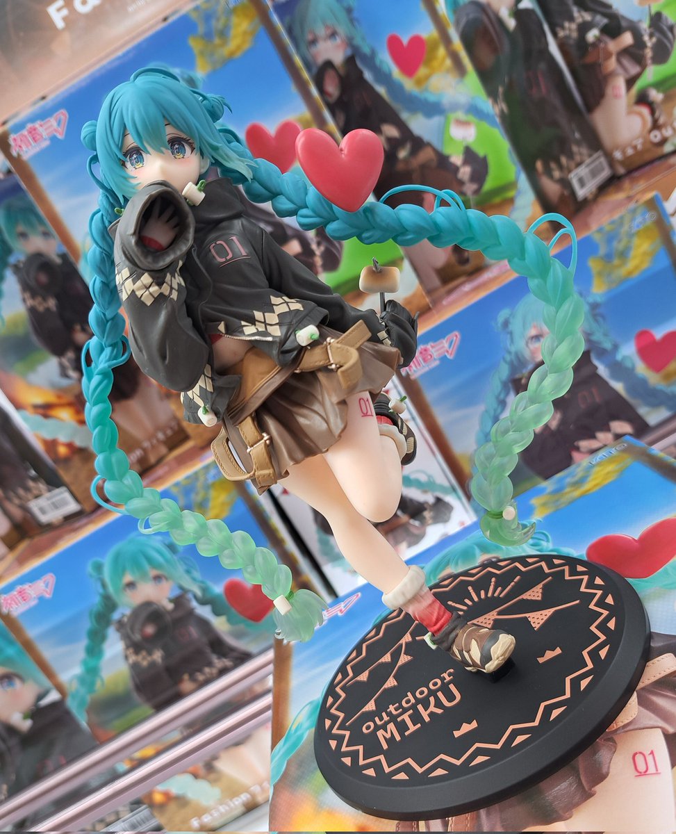 🤎新景品入荷しました🩷 #初音ミク Fashion フィギュア Outdoor 大変お