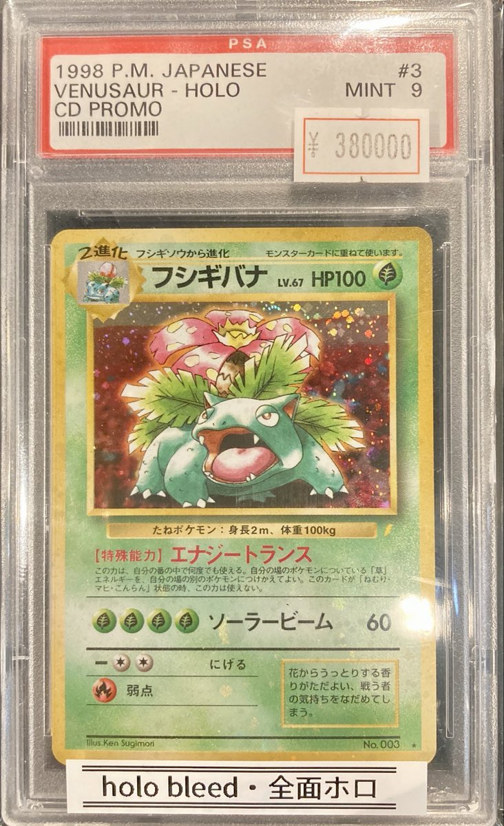 VALUABLE CARD TOKYO 2F商品紹介📢】 ／ 🌳【PSA9】【全ホロ】CDプロモ