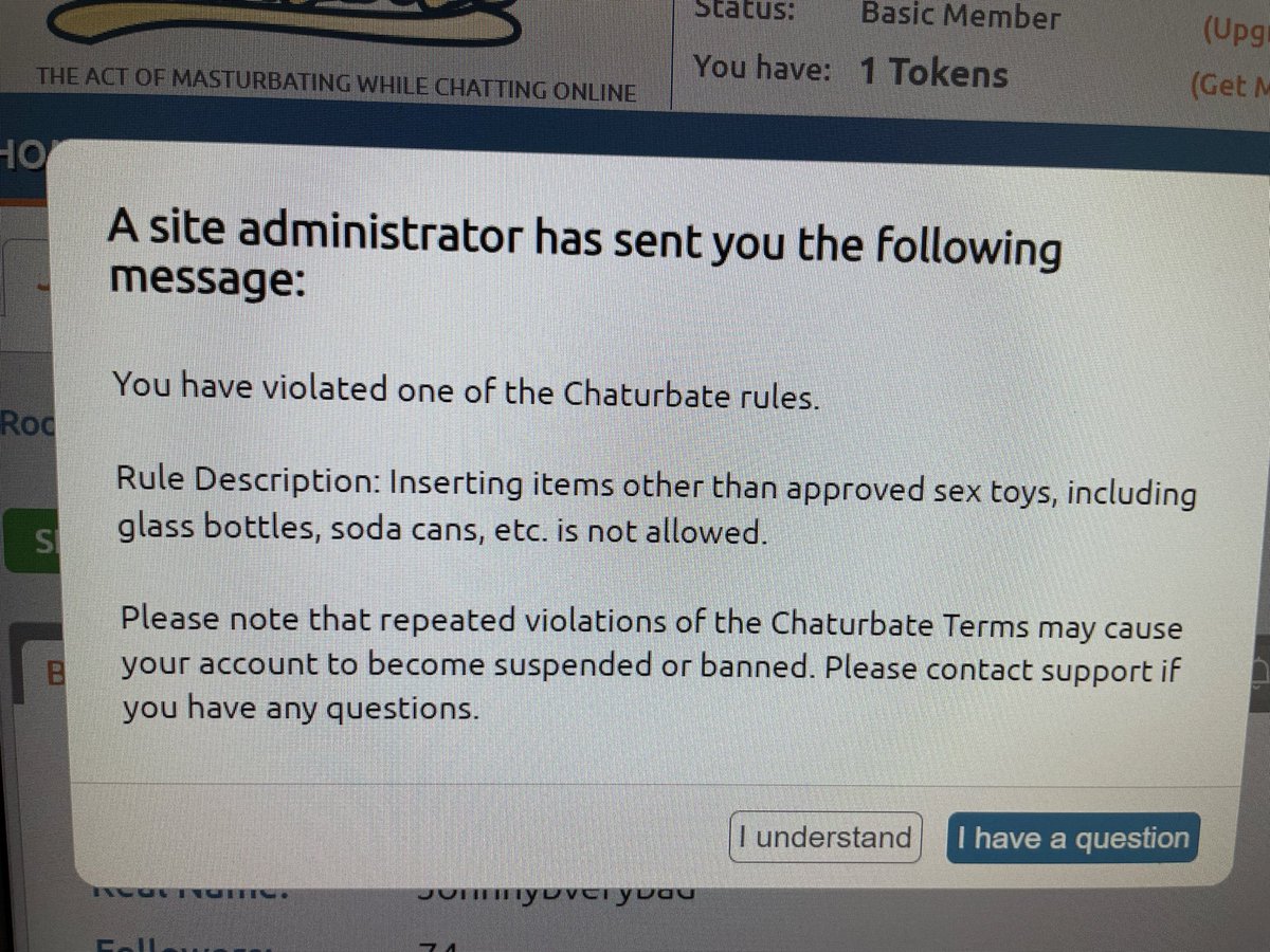 Hailey_Humps's tweet photo. @chaturbate @chaturbate Wondering how I violated anything by using a dildo, a lush, and a liberator…please explain? Does your admin have an issue with me? Only happens when I am on at night. https://t.co/V1dMMH2Kuz