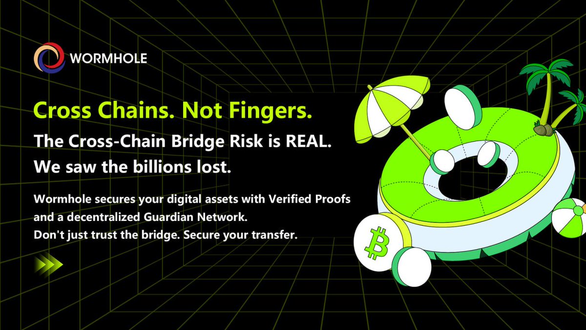 ⚠️ Cross-chain risk is real.
🛡 Security should be verifiable.
🌉 Transfers shouldn’t rely on blind trust.

Wormhole is built for secure value movement — by design.
#Wormhole #CrossChain #Web3Security