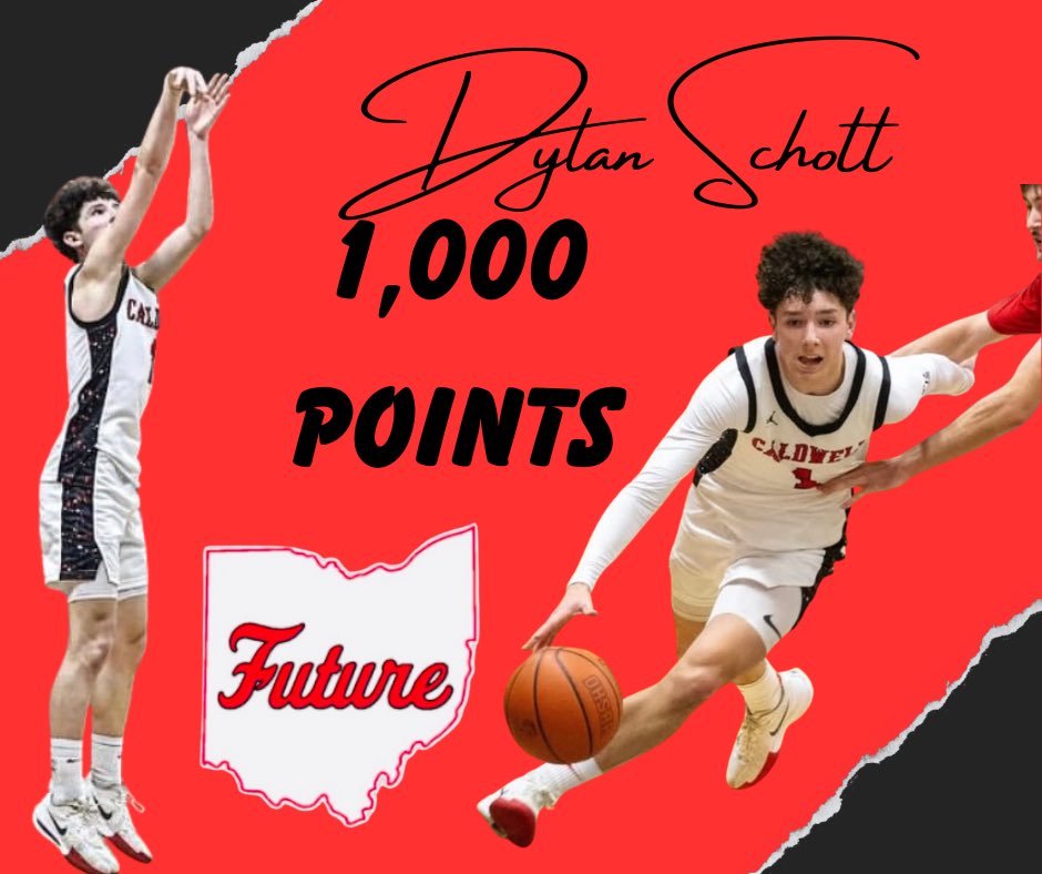 OhioFutureBoys's tweet photo. Congratulations to Dylan Schott ‘26 on scoring 1,000 points! @OhioFuture https://t.co/mGt8O6rJWm
