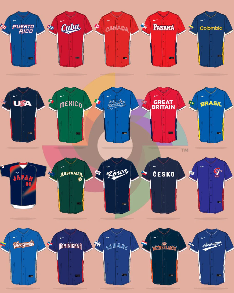 WBC2026ユニフォーム公開、日本だけミズノ製で独自デザイン