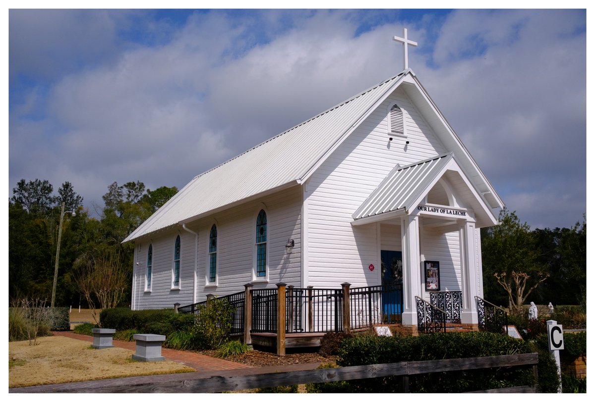 MonkeyDroppings's tweet photo. Santa Fe Shrine of Our Lady of La Leche, High Springs, FL https://t.co/MAaJ2lymJT