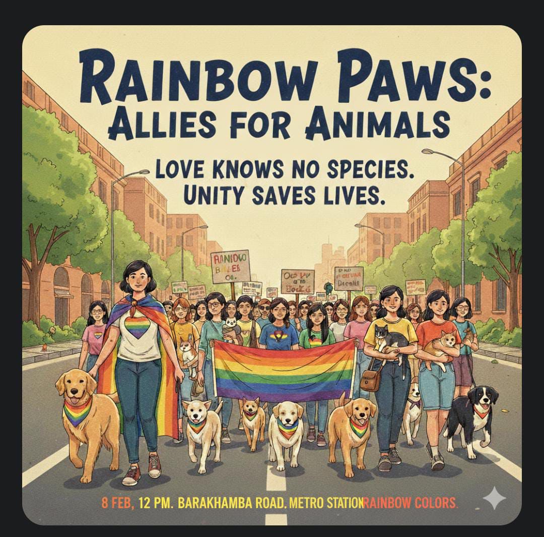 SnooopSnoopy's tweet image. If you love animals, this is the time to show up.
If you care, please come! 
Let’s fill the streets for our voiceless ones.
Bring your heart. Bring your voice.
#NowOrNever #SaveIndianDogs #Delhi