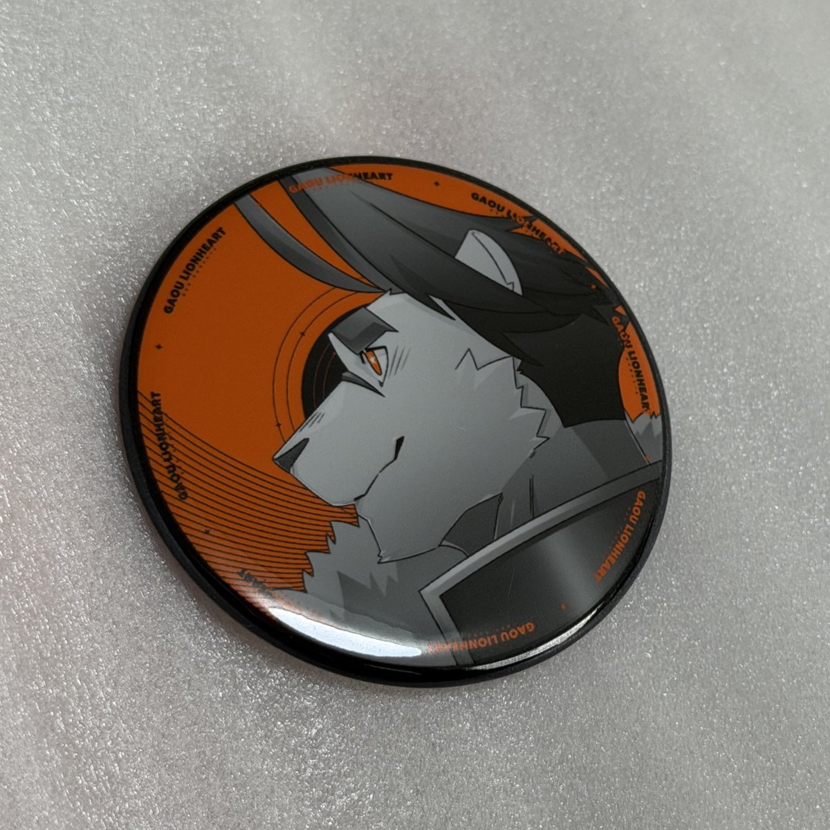 缶バッジが無事に届いた！！！めちゃかっこよい！！！