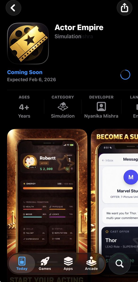 Trayforeign's tweet image. The game is out now!!!! @ActorEmpire