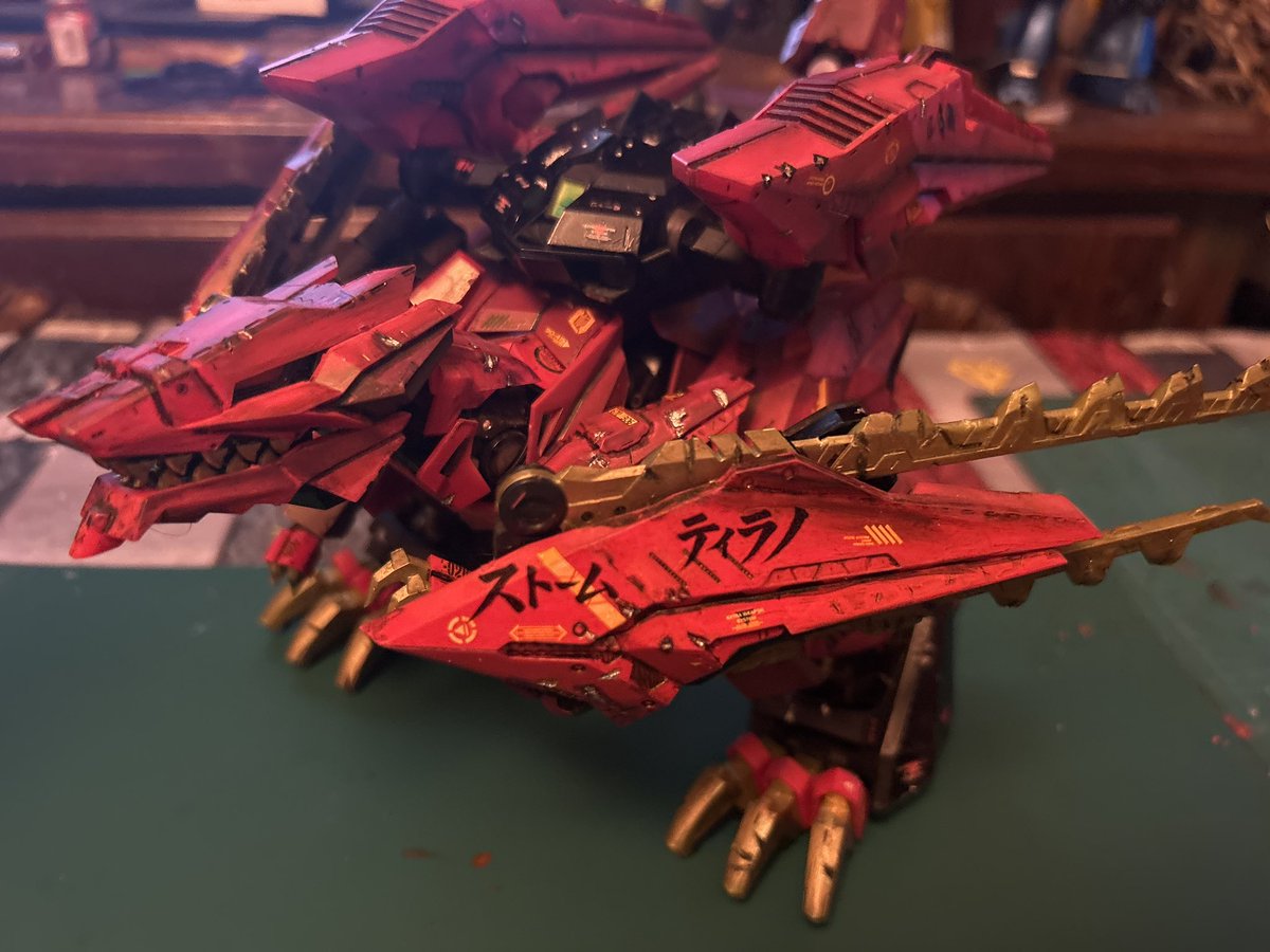 Fixing this guy up to retake photos