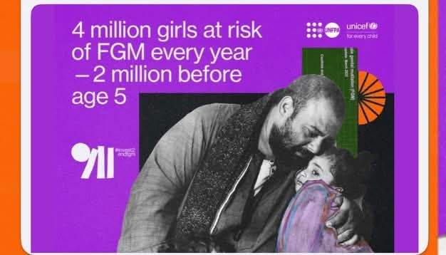 MgbachiU's tweet photo. Commit to scale up cost-effective strategies that work: Scale proven, evidence-based
strategies focusing on education—community engagement to transform gender and social norms and behaviors and accelerate progress
towards zero FGM #Invest2EndFGM #EndFGMNigeria https://t.co/EcZVNKQAI9