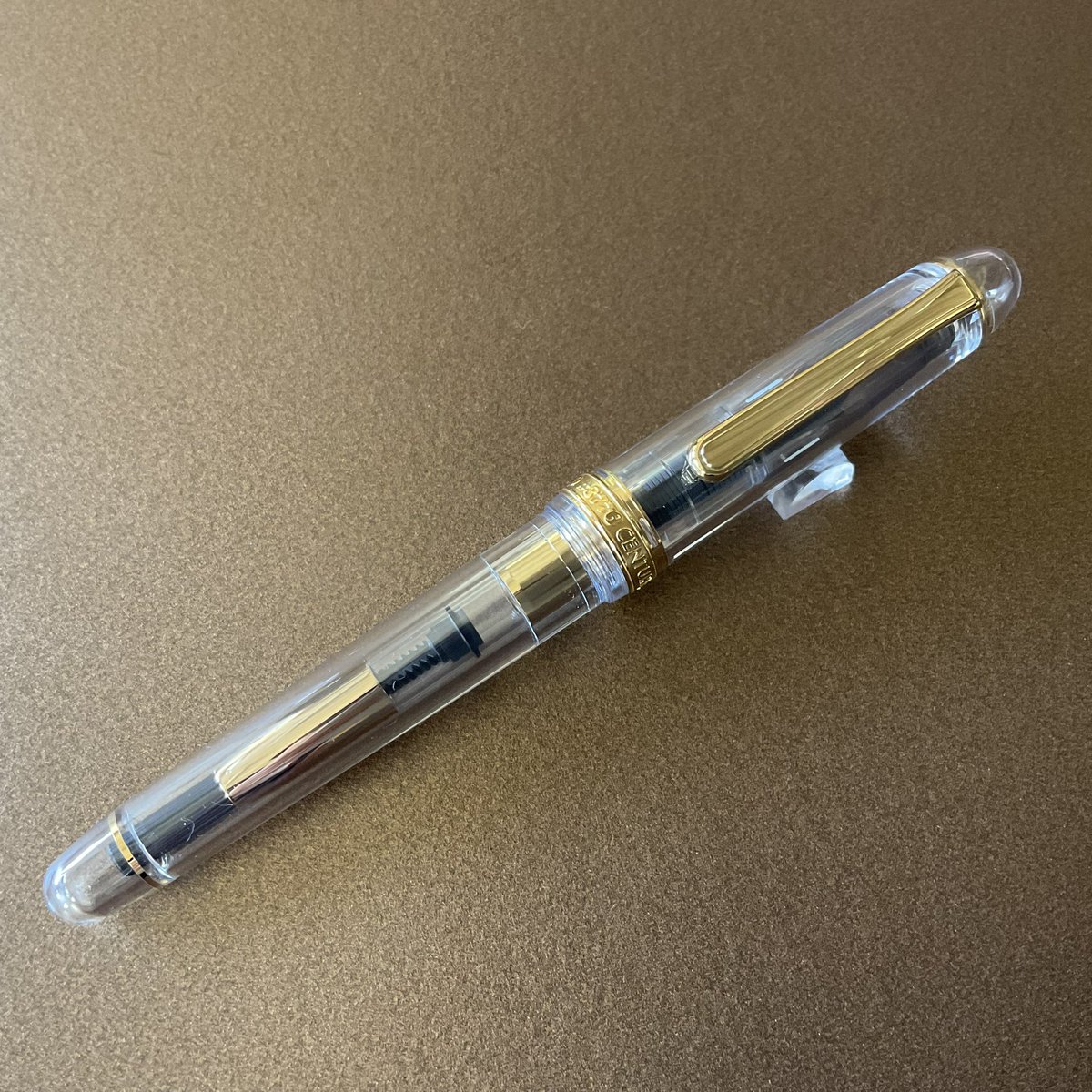 3776 センチュリー Ver2.0 デモンストレーター万年筆機能解説用の社内