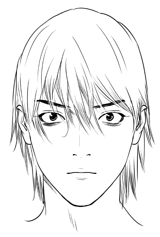 秋山深一さんの顔、微調整しました
#ライアーゲーム 
#甲斐谷忍 