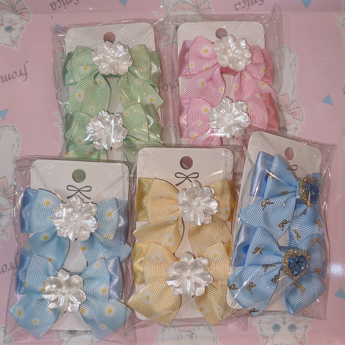 Push×Push 様納品ありました‼️ @PushPush227 大量のツインリボン