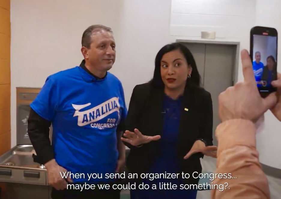 Looks like NJ-11 is sending an organizer to Congress! 

Congratulations <a href="/Analilia_Mejia/">Analilia Mejia</a> on shaking the political earth tonight! With a bold campaign to center <a href="/WorkingFamilies/">Working Families Party 🐺</a>, abolish ICE &amp; demand real change. 

Can’t wait to keep working with you, from the streets of our