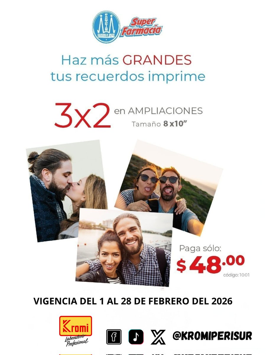 KromiPeriSur's tweet photo. 👉  NOS PUEDES ENCONTRAR EN: 
C. 16 de Septiembre 10901, Loma Encantada, 72474 Heroica Puebla de Zaragoza, Pue. 

📍 👉 https://t.co/xFs23SirsJ 

Hashtag:
#KodakMoments 
#KromiPeriSur 
#Puebla 
#14deFebrero 
#DiadelAmorylaAmistad https://t.co/9YWftdElXB