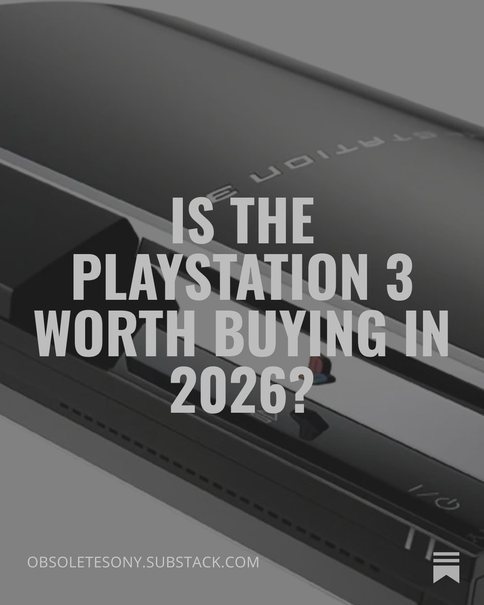 Obsolete Sony tweet media