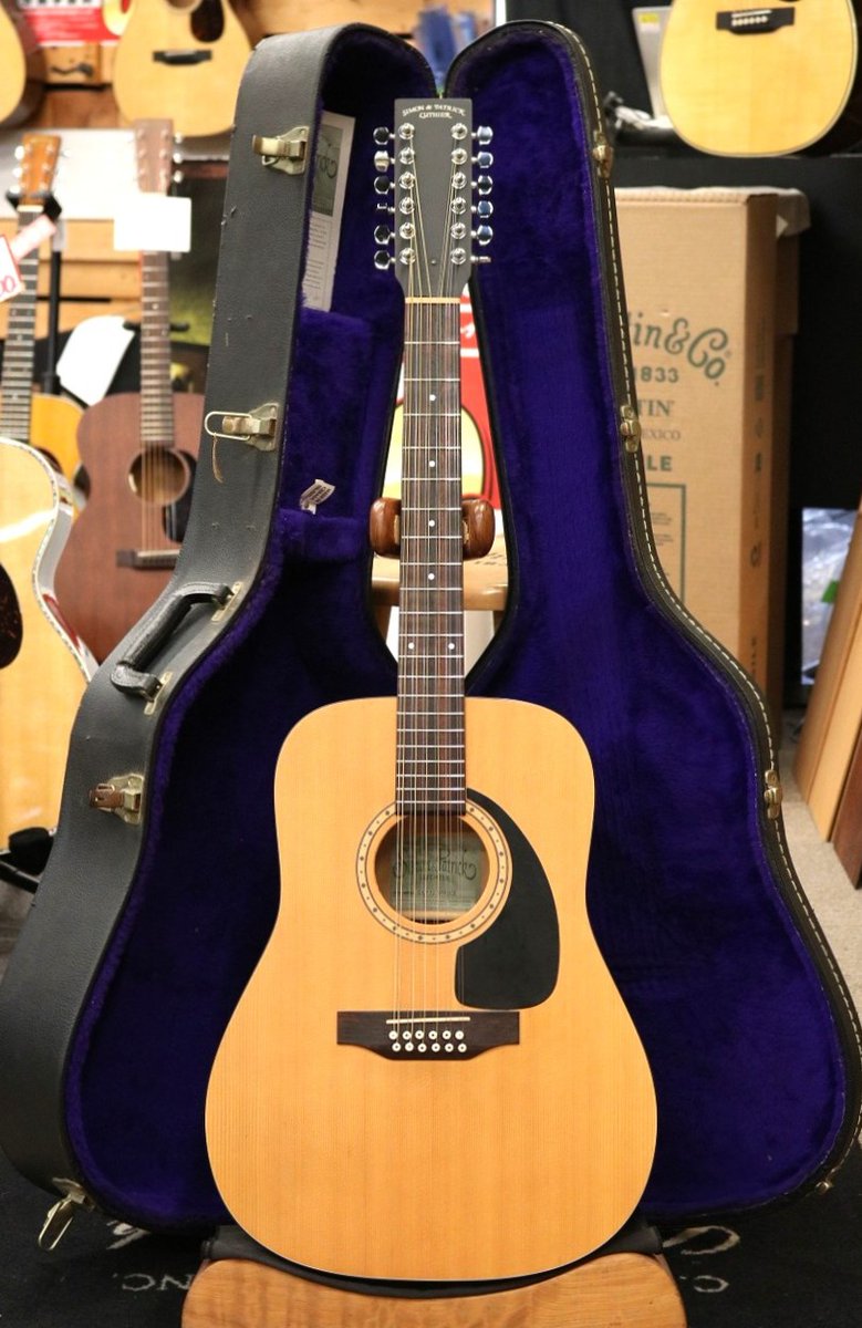 gclubshibuya's tweet image. 【6F アコースティックフロア】
G-CLUB SHIBUYA 6F展示品！
カナダ　ケベック州の低価格高品質なアコースティックギターブランドSimon&amp;amp;Patricの12弦ギター！豪華なストロークサウンドがたまらない一本です！

商品ページはこちら↓
shop.kurosawagakki.com/items/2948846

#12stringguitar
#madeincanada
#gsb6f