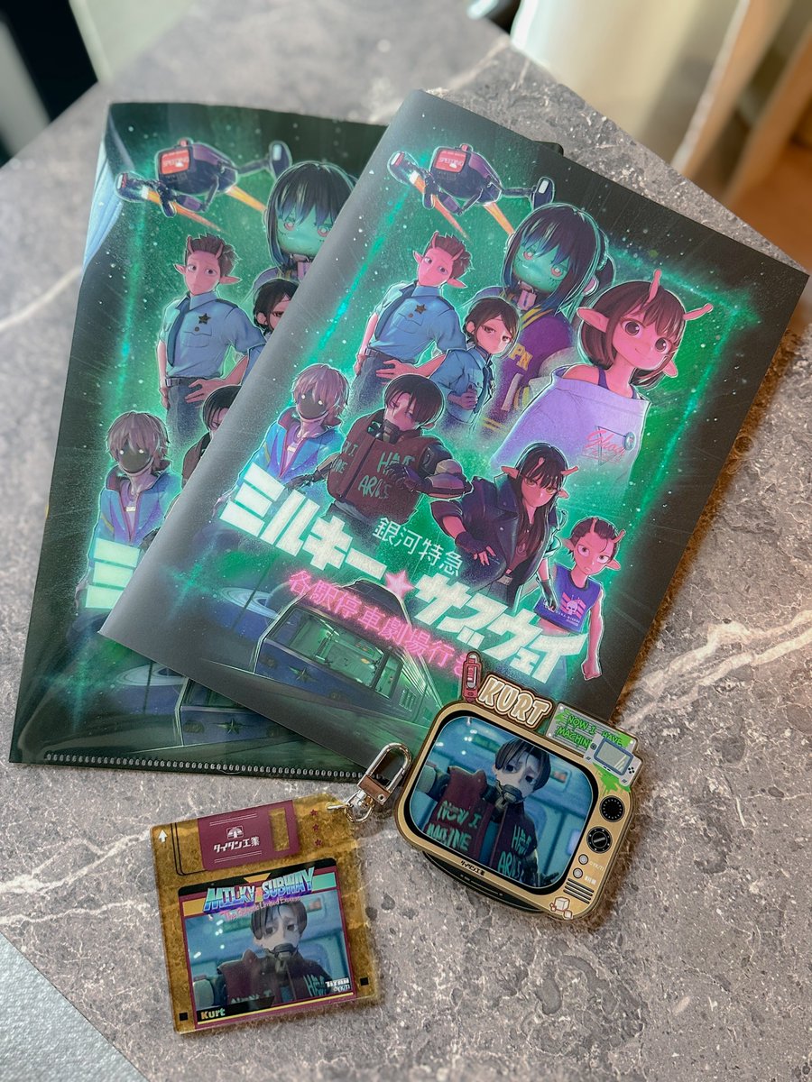 レトロ風キーホルダーきらきらでかわい