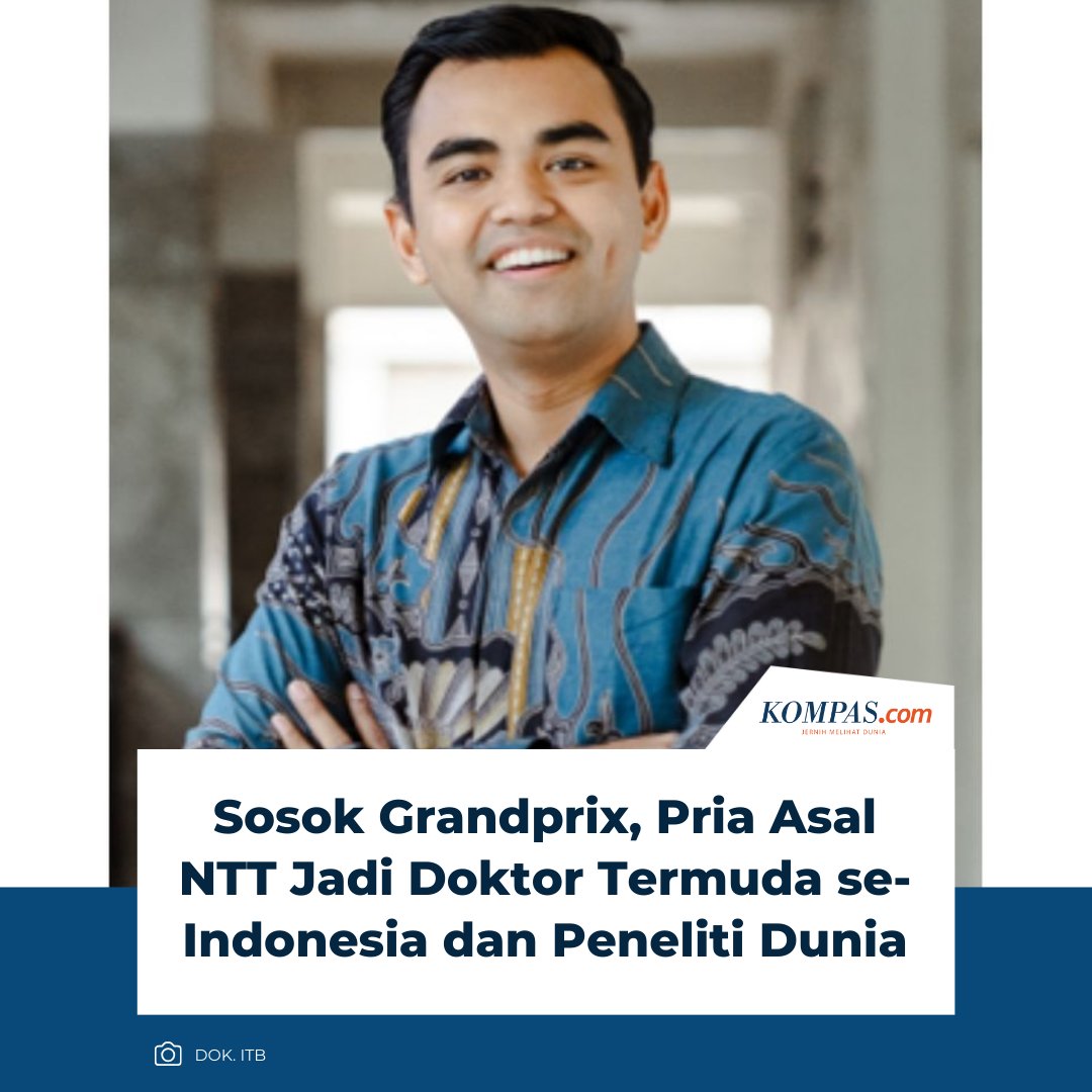 Nama Grandprix Thomryes Marth Kadja, hingga saat ini tercatat sebagai doktor termuda se-Indonesia. Gelar doktornya, sudah ia emban sejak tahun 2017. Bahkan kini ia langganan masuk daftar peneliti terbaik dunia melalui Top 2% Scientist in the World versi Elsevier dan Stanford