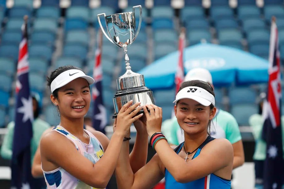 mvn_dn's tweet image. Remember that 6 years ago, Alex Eala also had an Indonesian doubles partner (Priska Nugroho) and they won the Australian Open Juniors