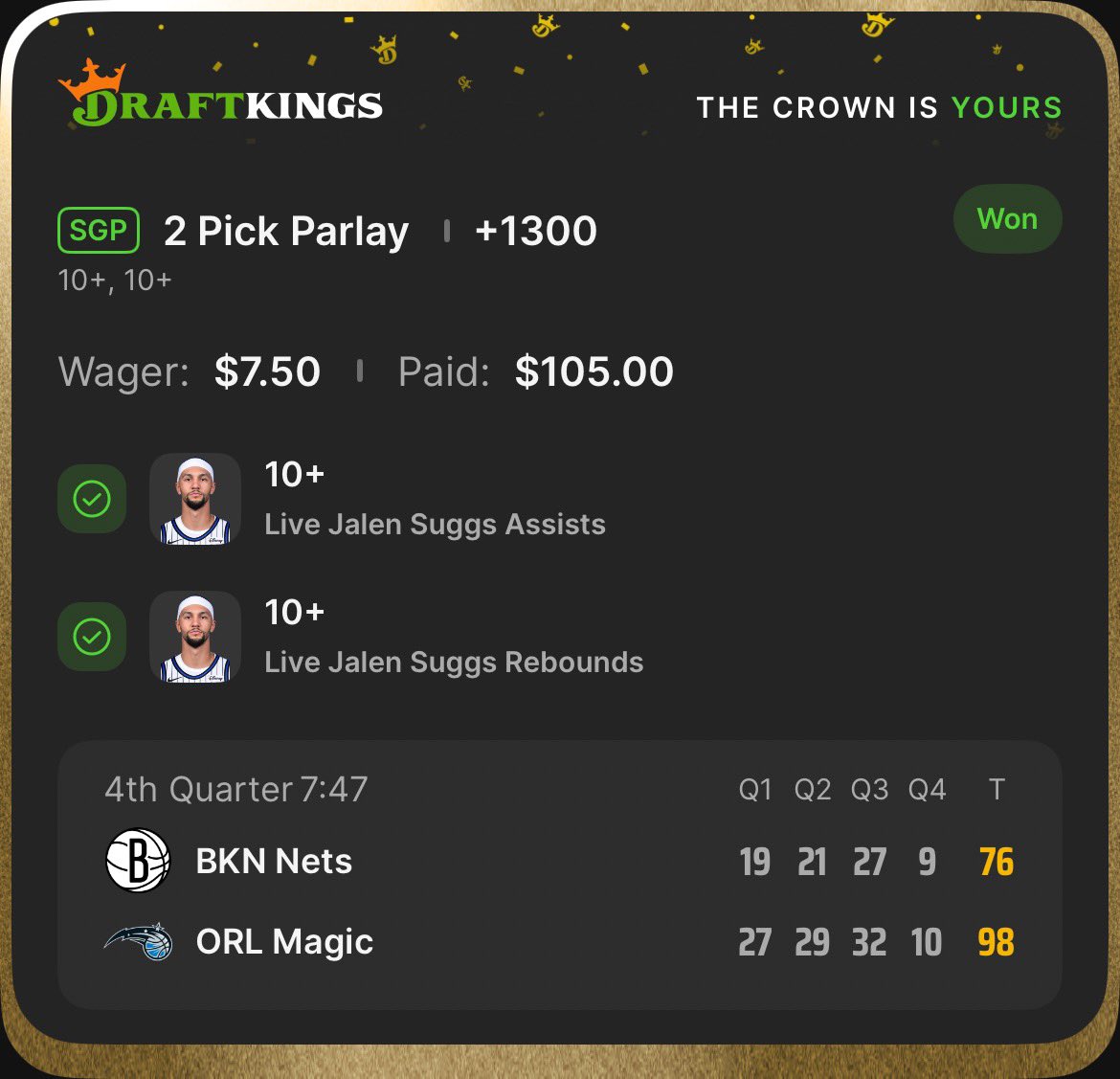 Jonny bets tweet media