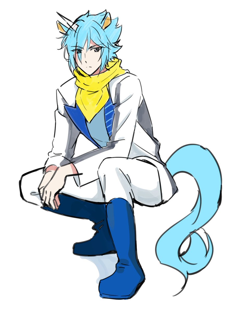 たまには美少女だけじゃなくてイケメンも描くんです
#SB69ファン創作