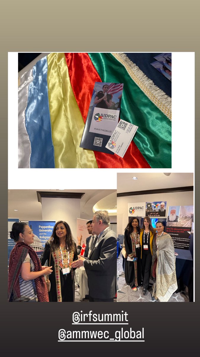 FarhanaKhorshed's tweet image. IRF summit 2026. Washington DC. 
International Religious Freedom is vital for ensuring individual rights, fostering social harmony, and contributing to a stable and prosperous society.

#ammwec #nebafinc #IRFSummit2026
#OneCommunity