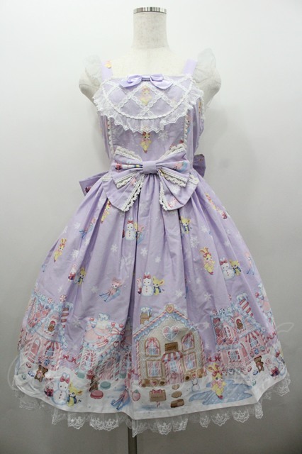 Angelic Pretty / Winter Toysジャンパースカート ラベンダー I-26-02