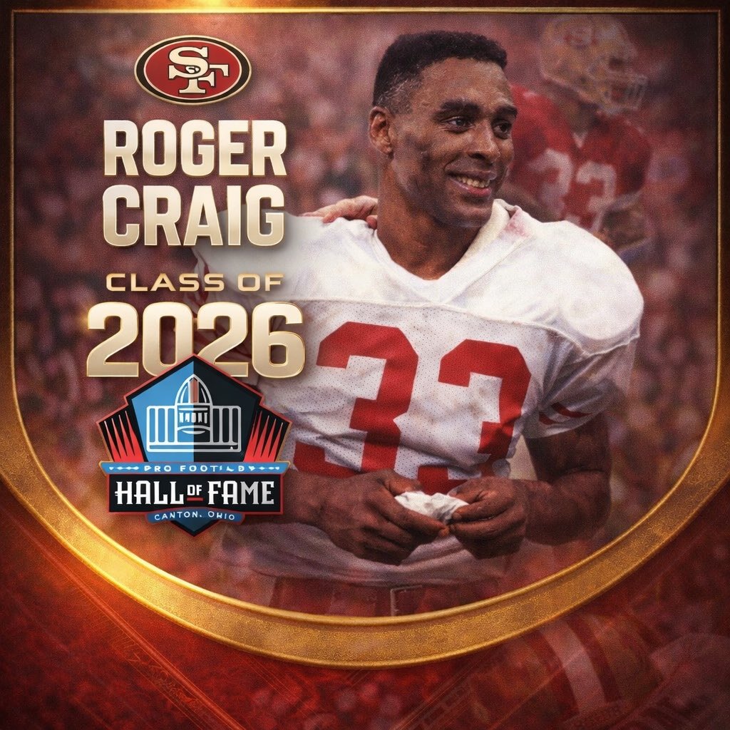 thewaynebreezie's tweet photo. 🏆 LEGEND. ICON. TRENDSETTER.
Roger Craig changed the game forever.
A true 49ers great and one of the most complete RBs in NFL history.
Hall of Fame energy, always.
#49ers #RogerCraig #NFLHOF #FTTB https://t.co/NNjubQwHk8