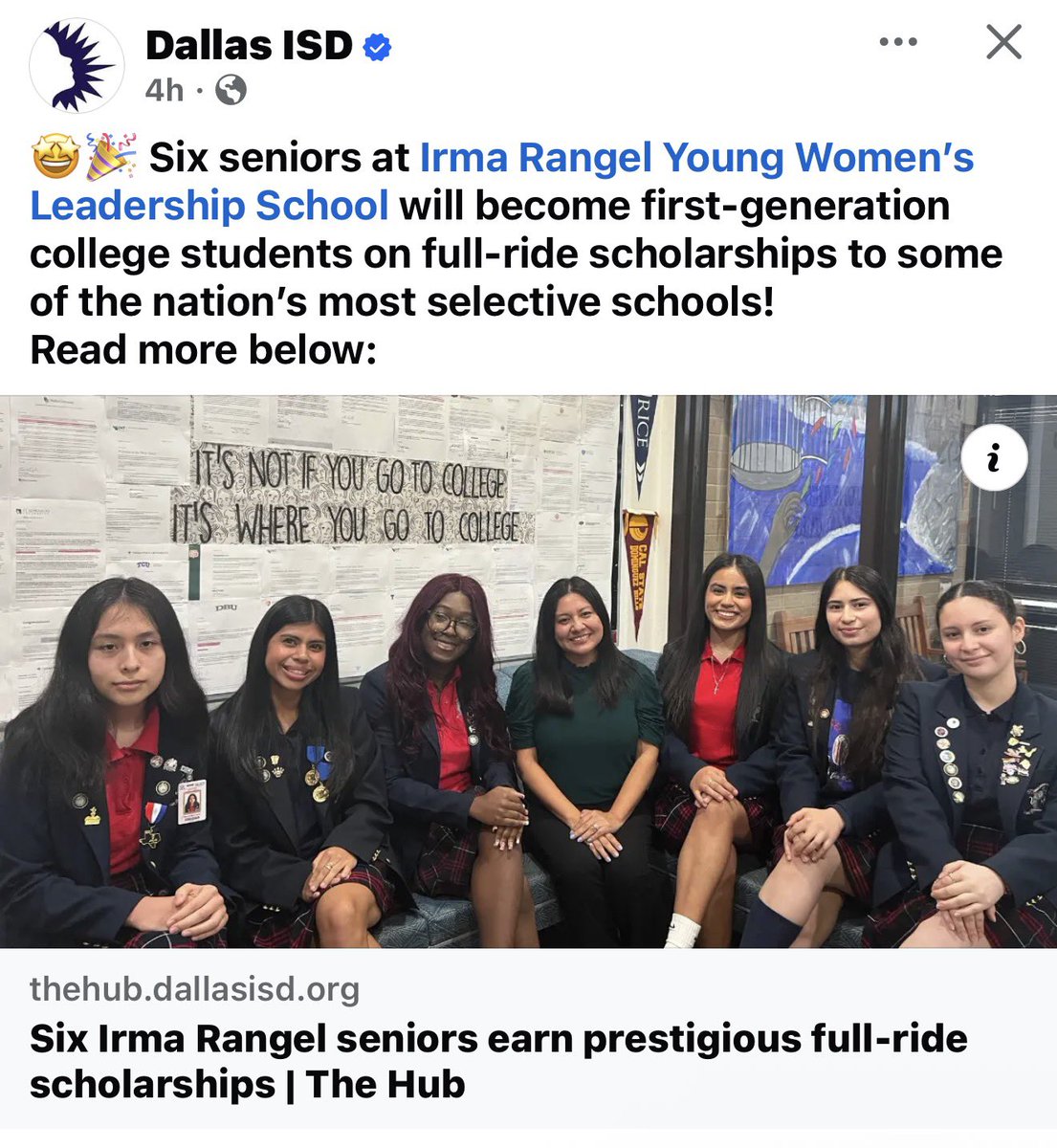 Region IV Dallas ISD Schools tweet media