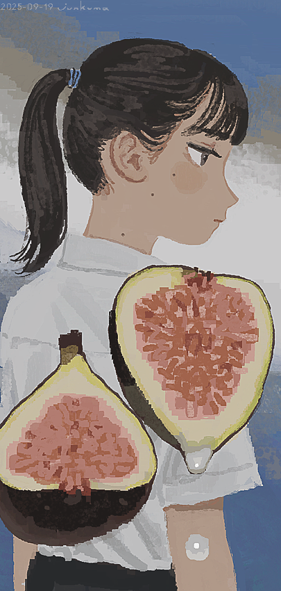 「無花果」|junkumaのイラスト