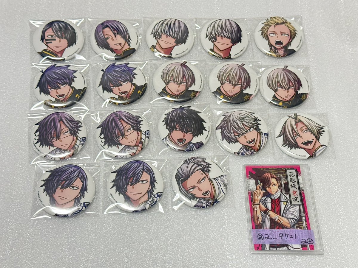 交換】 桃源暗鬼 秋田書店 コミケ アフコミ C107 缶バッジ 譲：写真の