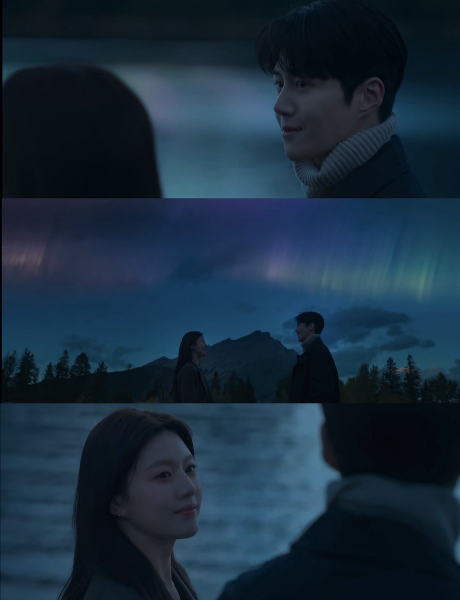 We fell in love... under the auroras… ✨🌌

#CanThisLoveBeTranslated? #GoYoonJung #KimSeonHo