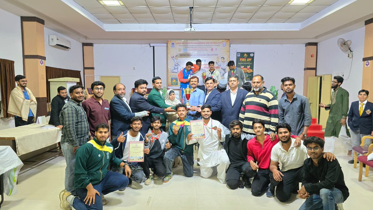 Syediftquar's tweet photo. It has been an immense pleasure and honor to be a part of the Osmania University Inter-College Karate Tournament–2026 as a Selection Committee Selector and to have successfully completed the tournament.

The tournament was held at Lord’s Institute of Engineering and Technology, Himayath Sagar, Hyderabad, on 5th February 2026. The event was conducted successfully under the Telangana State Karate-Do Association Referees Panel.

Referees and Officials Panel:
 1. Shihan Syed Iftquar Hussain
Referee Commission Member – KIO
WKF & AKF Judge
 2. Sensei Mazher Sharfi
AKF Judge
 3. Sensei Rajeshwari Chouhan
KIO / JA
 4. Sensei Kalimela Samuel
KIO / RA
 5. Sensei Mithilesh
R / B
 6. Sensei Sri Sai Pallavi
R / B

The tournament was observed by Mr. Mohammed Yousuf Uddin and Ms. Fareeda Begum, representatives from Osmania University.

The Chief Guest of the tournament was Mrs. Rizwana Begum, Secretary, Lord’s Institute of Engineering and Technology.

The tournament Headed by Mr. Mohammed Habeeb Khan (PD.LIET).

Championship Results:
 • Overall 1st Place: Lord’s Engineering College
 • Overall 2nd Place: Anwar-ul-Uloom College
 • Overall 3rd Place: Dr. B. R. Ambedkar College

Conclusion:

We would like to express our sincere gratitude to Sri Mahesh Kumar Goud Sir (President, TSKD & Congress MLC) for his constant support and encouragement. I would also like to extend my heartfelt thanks to my mentor Hanshi Bharath Sharma Sir, whose trust, belief, and guidance have played a vital role in enabling me to serve in this position.

Warm regards,
Shihan Syed Iftquar Hussain
Referee Commission Member – KIO
WKF & AKF Judge
WKF Accredited Coach