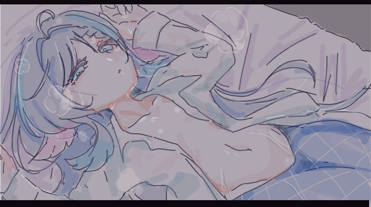 お絵描きは毎日してるんです 