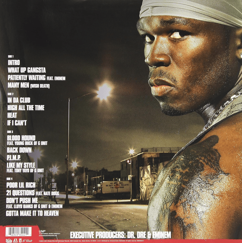 Today in 2003, 50 Cent released his debut studio album 'Get Rich Or Die Tryin' ⛓️‍

Executive produced by Dr. Dre and Eminem, the album stands as one of the biggest hip-hop debuts of all time, selling 872K first-week units. A true classic.

What tracks do you still go back to?