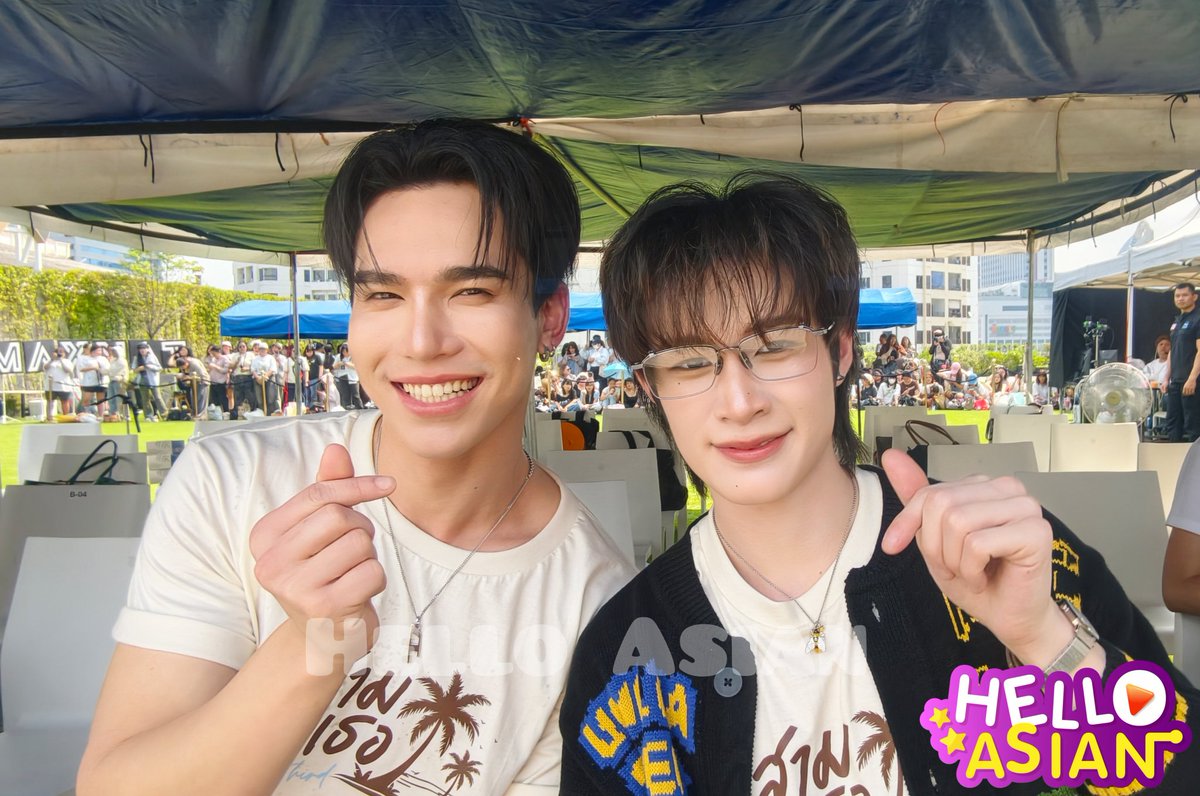 ความสดใสเริ่มแล้วววว ☺ #MaxNat
#ที่สามของเธอSeries #บวงสรวงที่สามของเธอ