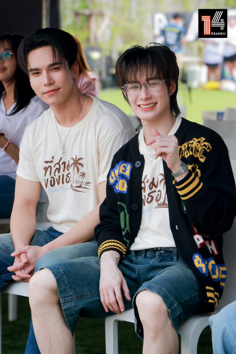 สองหนุ่มหล่อถึงลานพิธีแล้วว "แม้ก - ณฐ" ร่วมพิธีบวงสรวงซีรีส์ "ที่สามของเธอ" Your Third series✨

Your Third Worship
#บวงสรวงที่สามของเธอ 
#MaxNat 

#mmaxmax #natasitt 
#ที่สามของเธอSeries
#YourThirdSeries