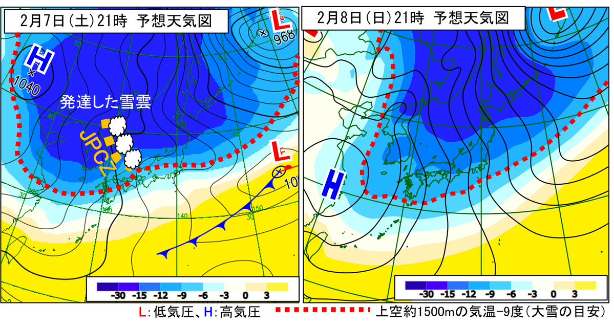 【暴風雪と大雪に警戒！】6日から7日は北日本で暴風雪や大雪、大しけとなるでしょう。7日から9日頃は北日本から西日本の日本海側で大雪となり、これまでより積雪がさらに増えるおそれがあります。普段雪の少ない東日本から西日本の太平洋側でも大雪となる所があります。最新の防災気象情報の確認を！