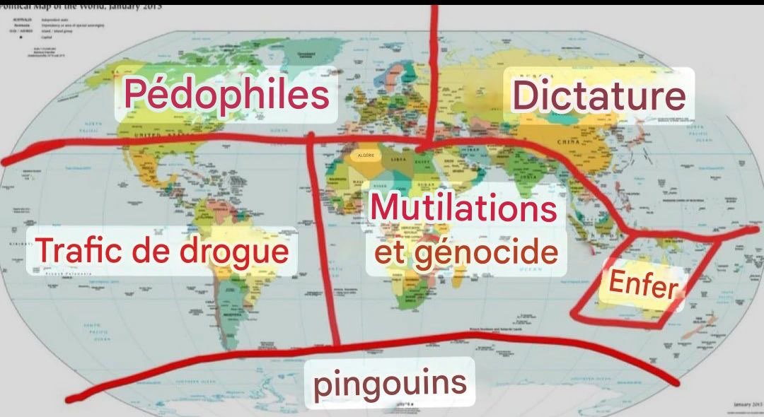 La nouvelle carte politique du monde